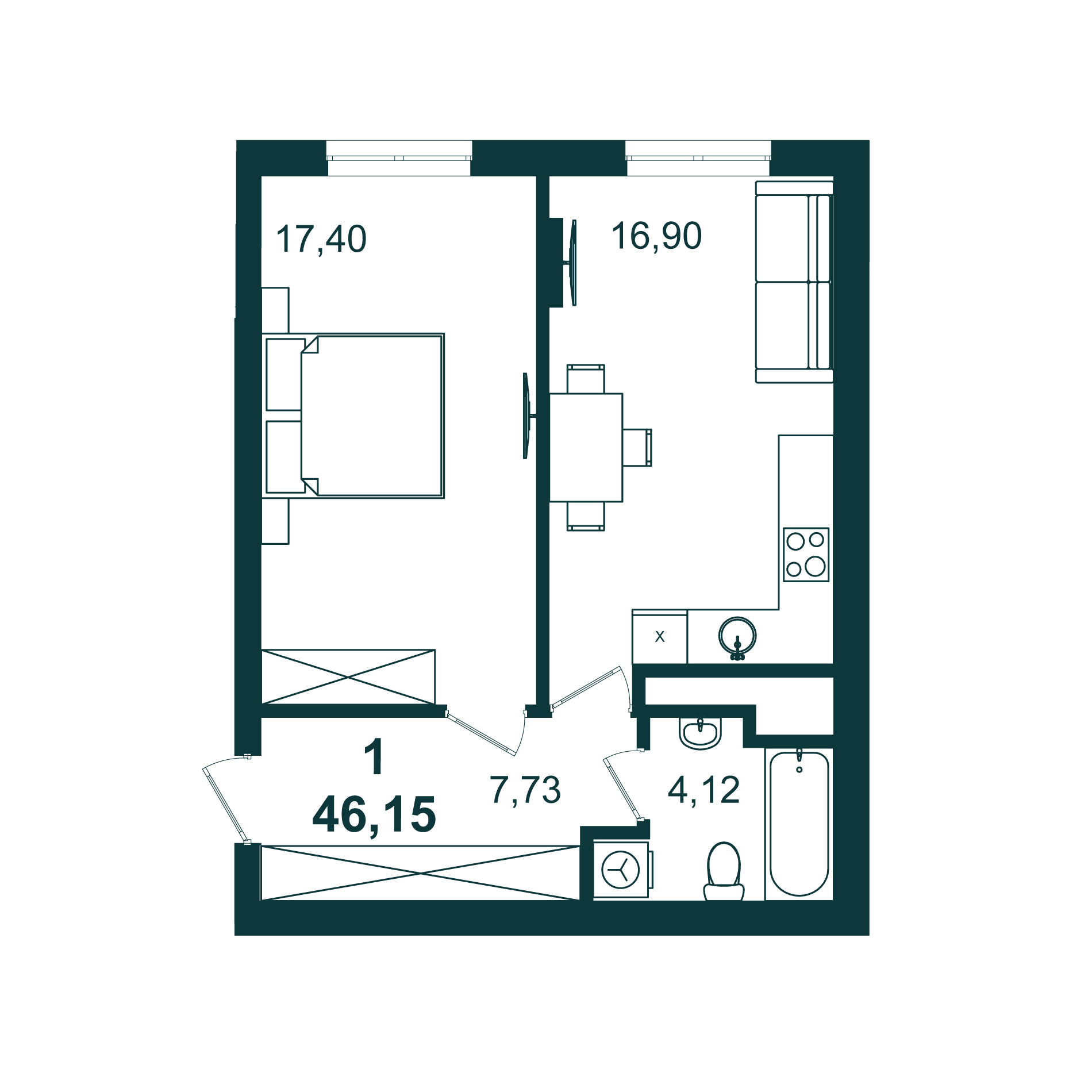flat