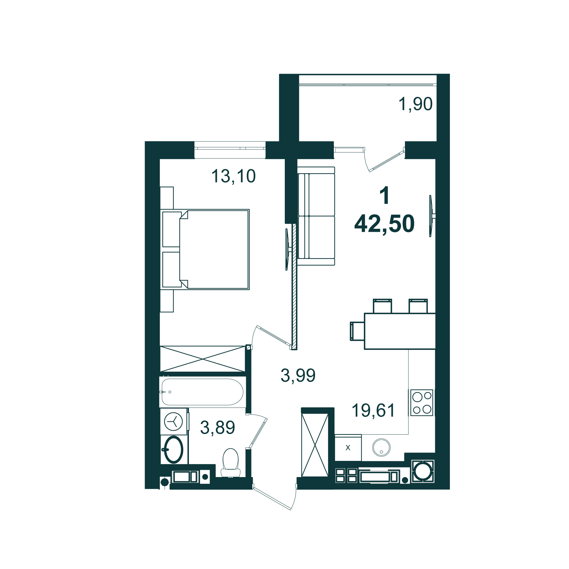 flat