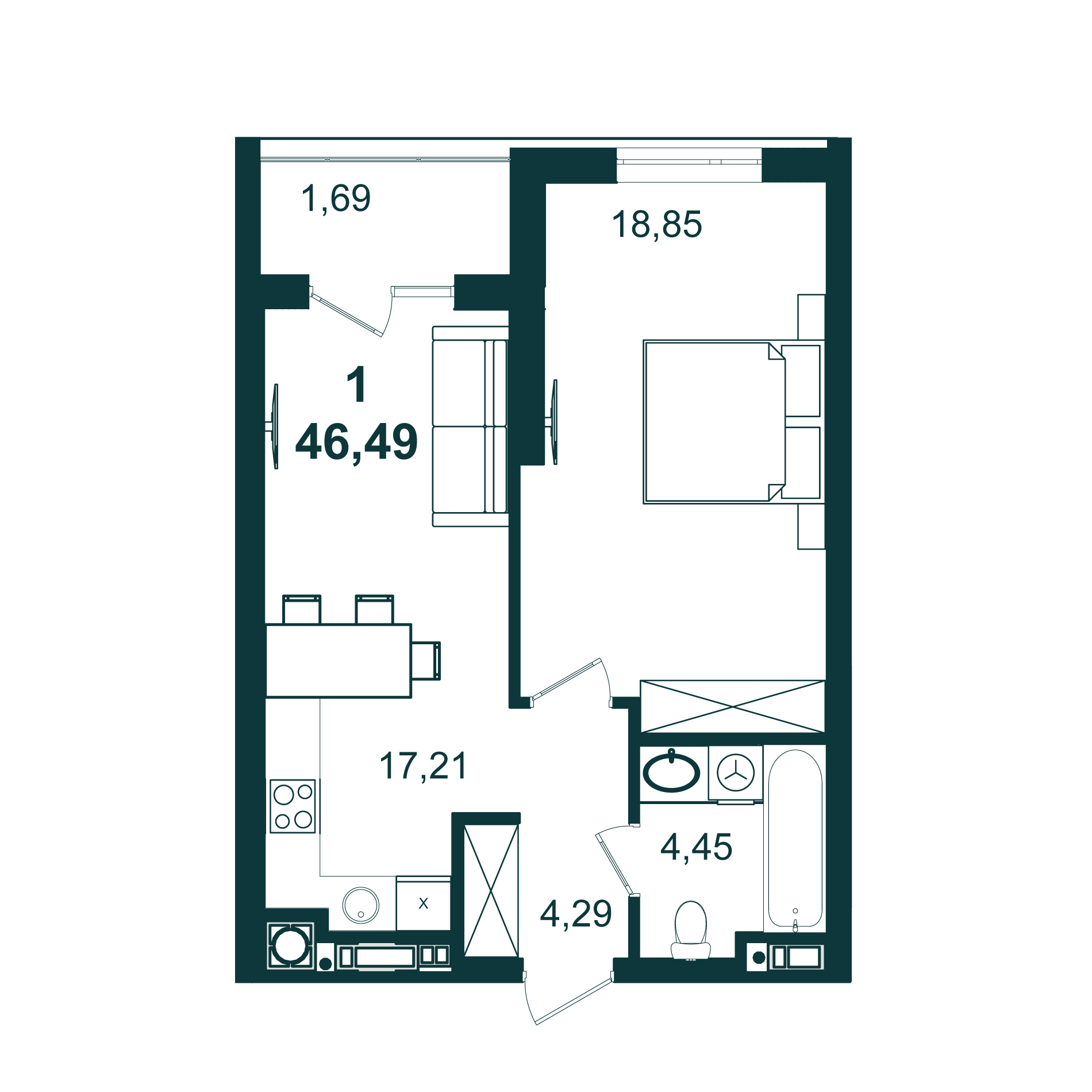 flat