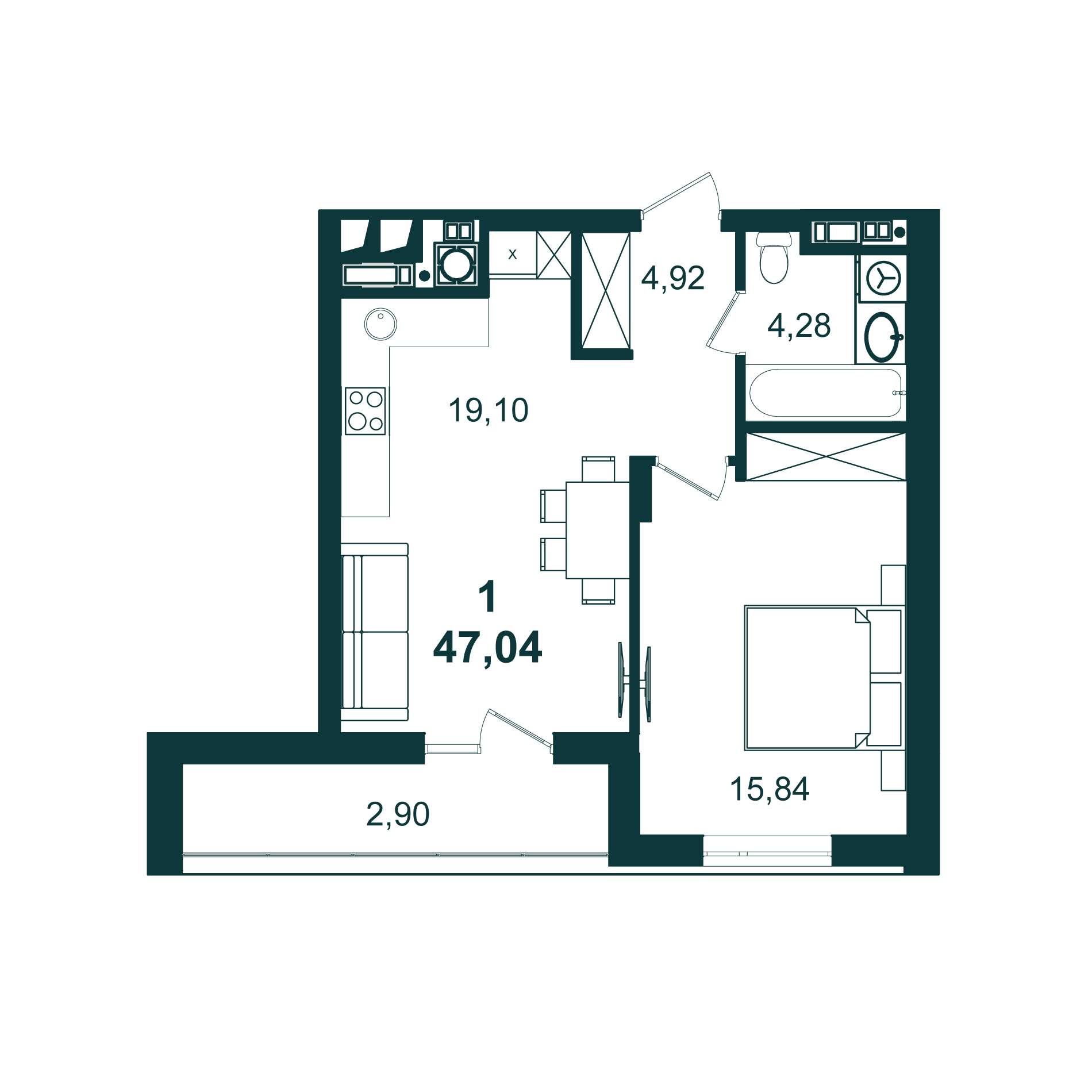 flat